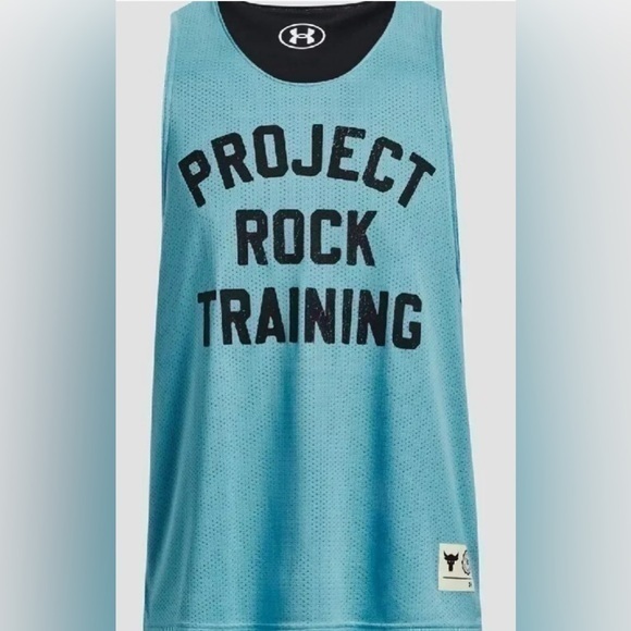 Under Armour Other - New Under Armour Men's Project Rock Reversible Mesh Tank 1377442 Loose Fit